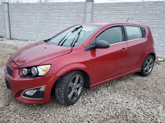 CHEVROLET SONIC 2015 1g1jg6sb1f4217505