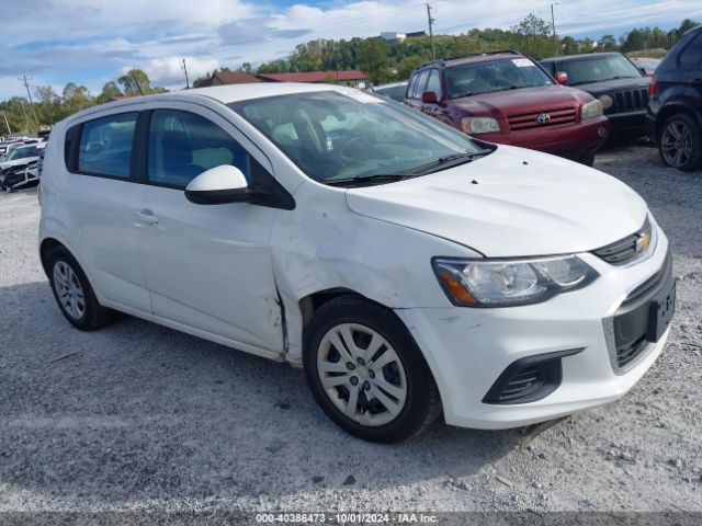 CHEVROLET SONIC 2019 1g1jg6sb1k4125496