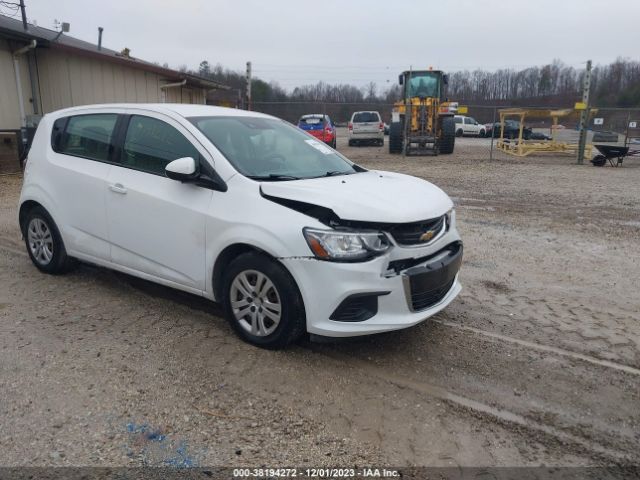 CHEVROLET SONIC 2019 1g1jg6sb1k4131668