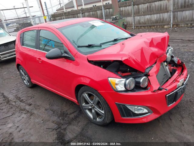 CHEVROLET SONIC 2014 1g1jg6sb2e4134499