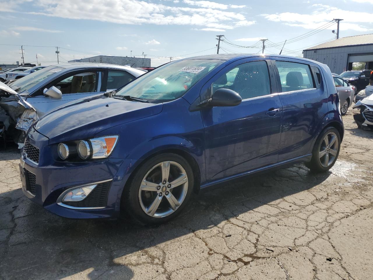 CHEVROLET SONIC 2014 1g1jg6sb2e4138827