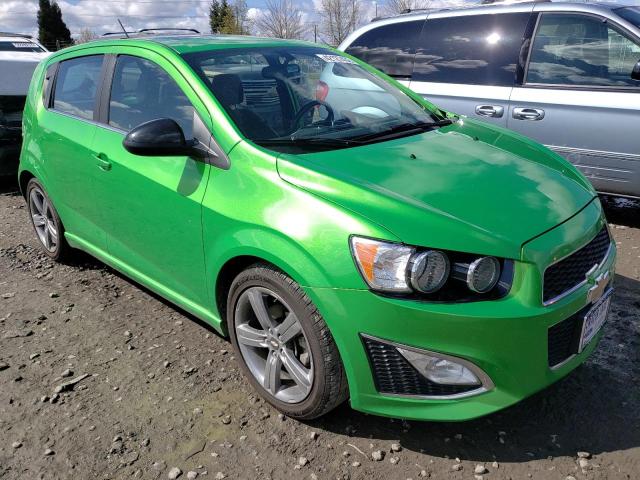 CHEVROLET SONIC RS 2015 1g1jg6sb2f4147626