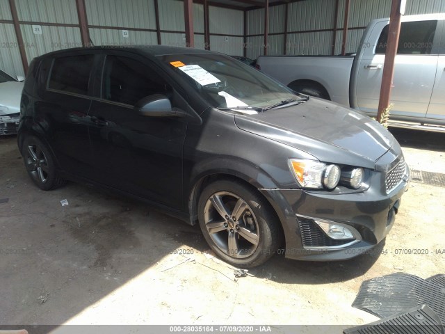 CHEVROLET SONIC 2014 1g1jg6sb3e4117923