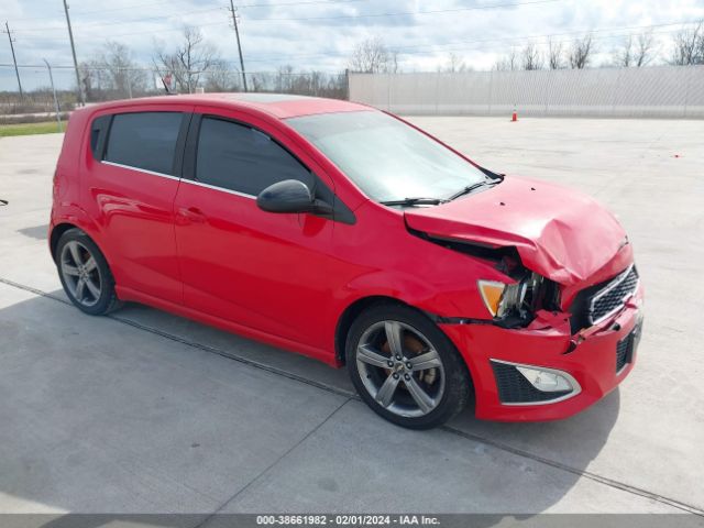 CHEVROLET SONIC 2014 1g1jg6sb3e4233851