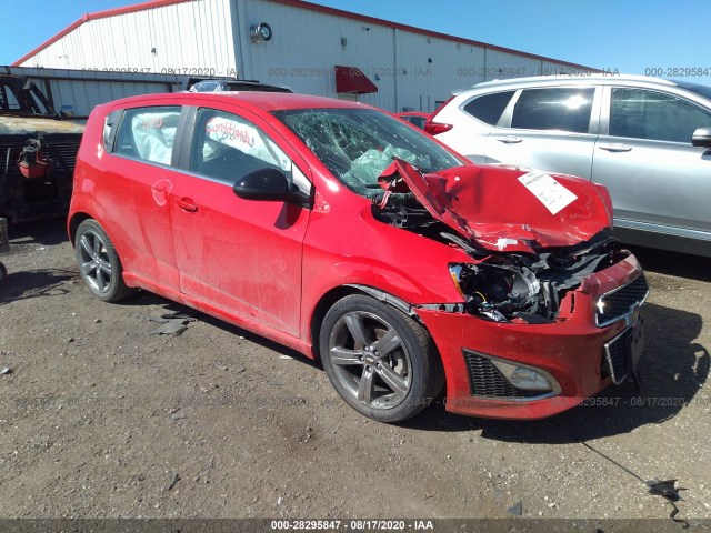 CHEVROLET SONIC 2016 1g1jg6sb3g4126981