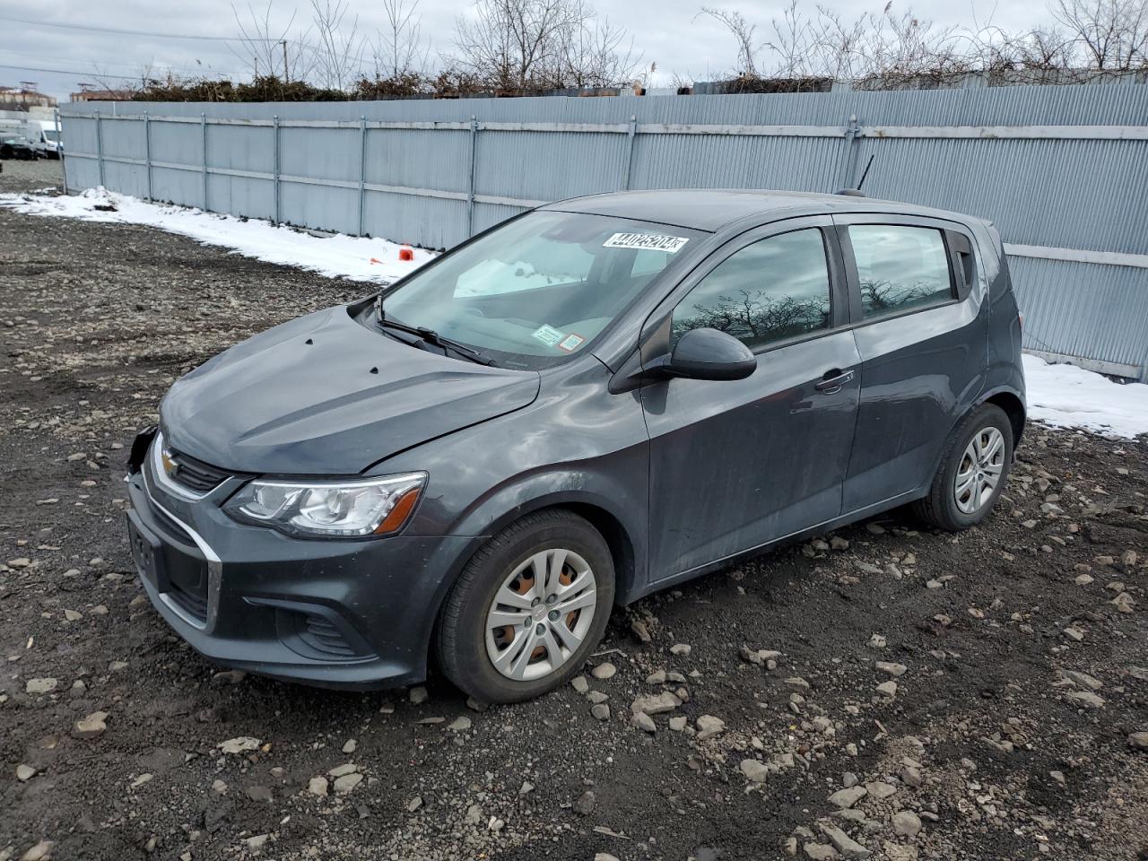 CHEVROLET SONIC 2020 1g1jg6sb3l4115019