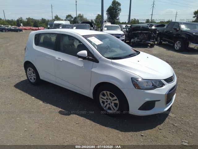 CHEVROLET SONIC 2019 1g1jg6sb4k4141918