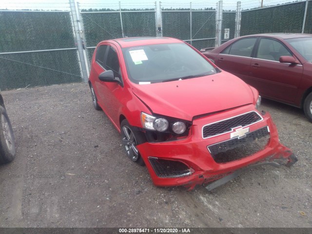 CHEVROLET SONIC 2015 1g1jg6sb6f4147550