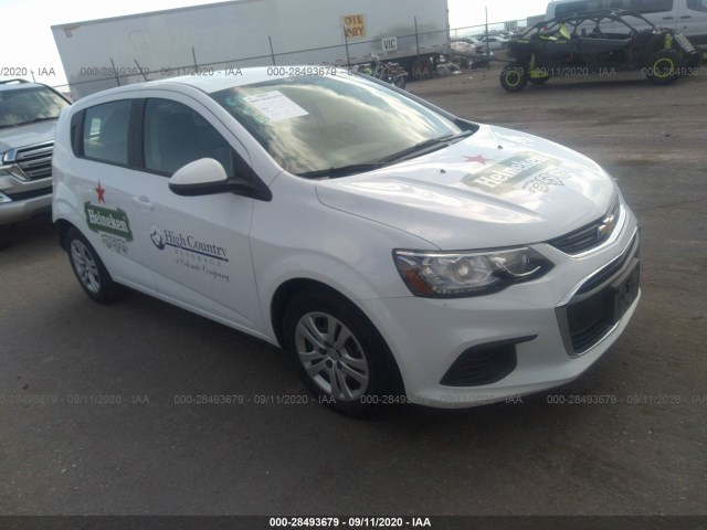 CHEVROLET SONIC 2019 1g1jg6sb6k4115837