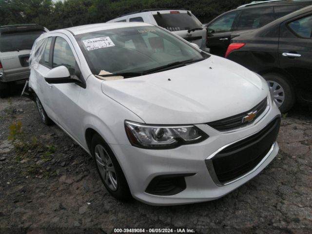 CHEVROLET SONIC 2020 1g1jg6sb6l4103009