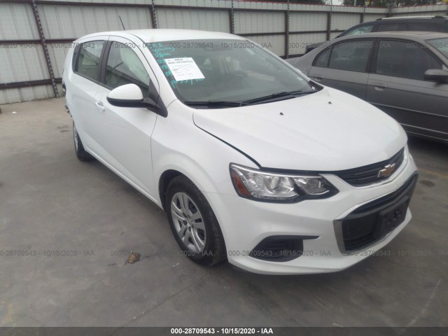 CHEVROLET SONIC 2020 1g1jg6sb7l4100975