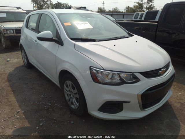 CHEVROLET SONIC 2020 1g1jg6sb7l4101365