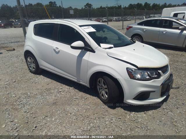 CHEVROLET SONIC 2020 1g1jg6sb7l4112432