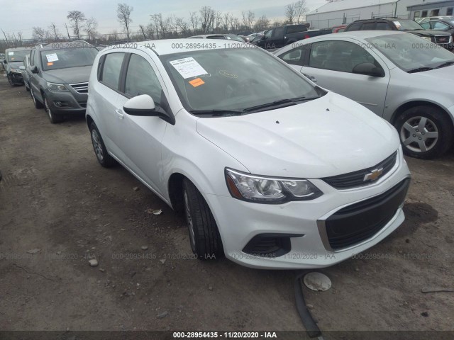 CHEVROLET SONIC 2020 1g1jg6sb7l4115492