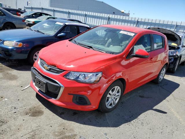 CHEVROLET SONIC 2020 1g1jg6sb7l4135595