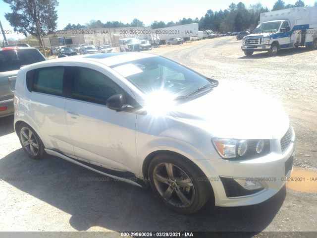 CHEVROLET SONIC 2015 1g1jg6sb8f4127512