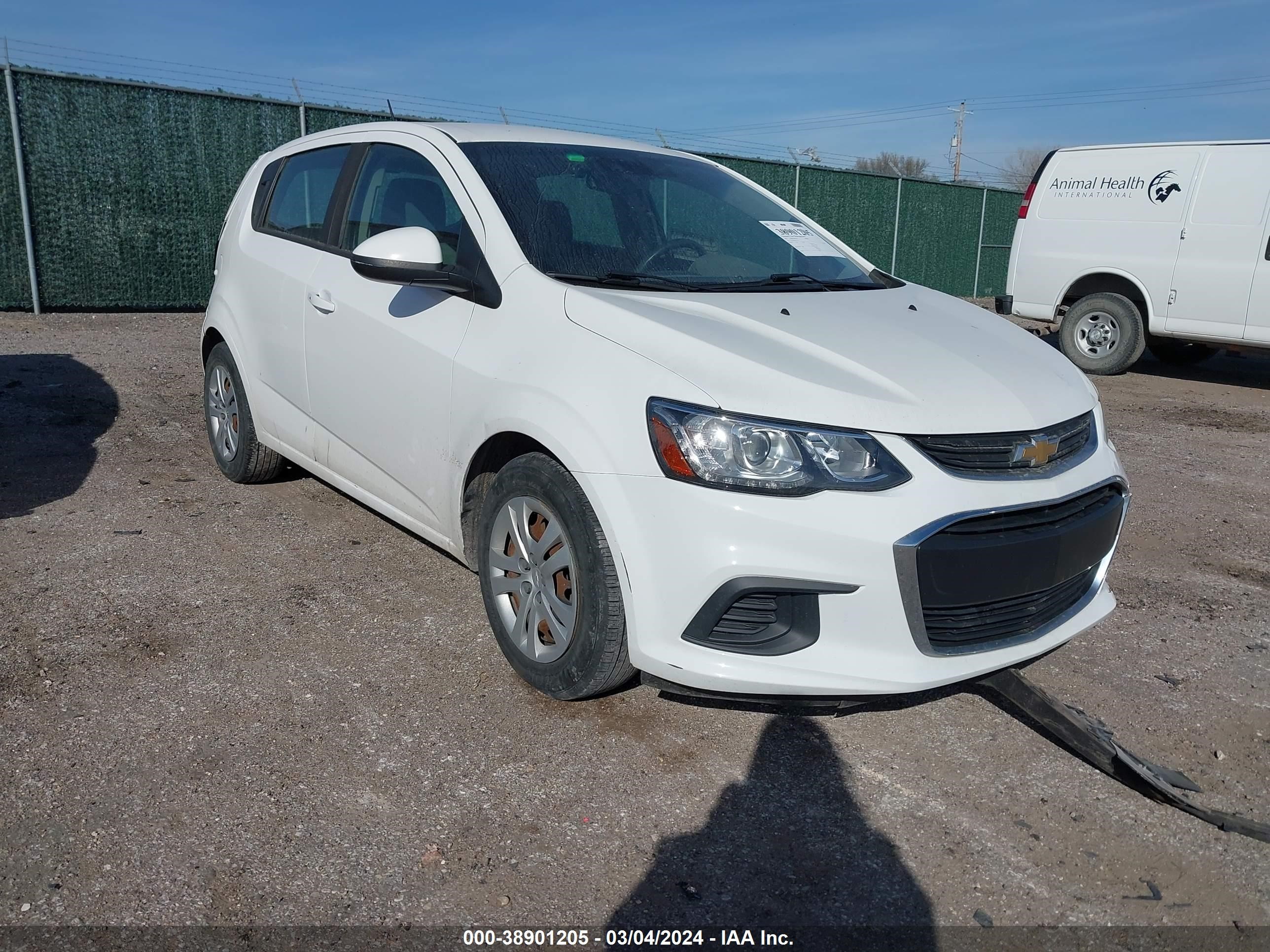 CHEVROLET SONIC 2019 1g1jg6sb8k4122255