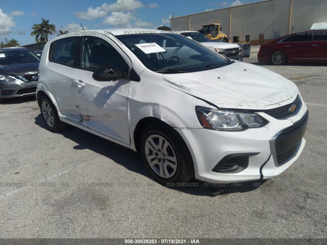 CHEVROLET SONIC 2020 1g1jg6sb8l4101102