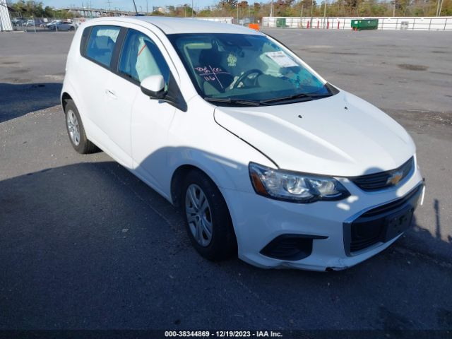 CHEVROLET SONIC 2020 1g1jg6sb9l4112853