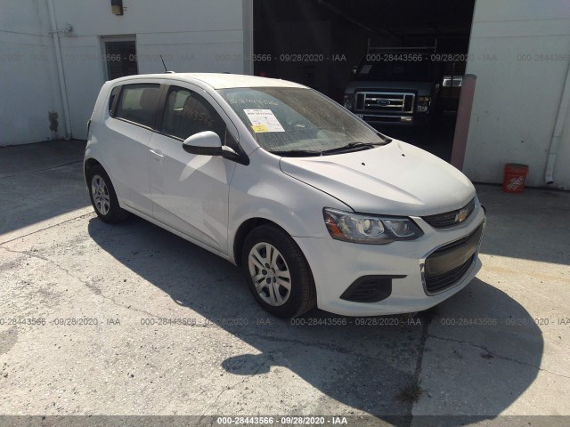 CHEVROLET SONIC 2019 1g1jg6sbxk4107028