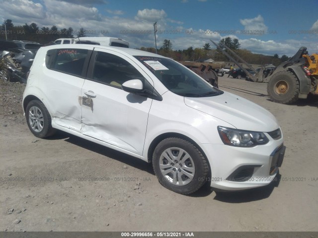 CHEVROLET SONIC 2019 1g1jg6sbxk4128350