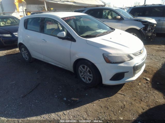 CHEVROLET SONIC 2017 1g1jg6sg3h4150484