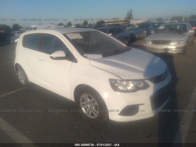 CHEVROLET SONIC 2017 1g1jg6sg5h4134934