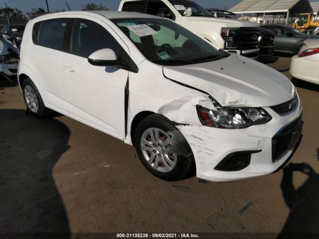 CHEVROLET SONIC 2017 1g1jg6sg5h4165536