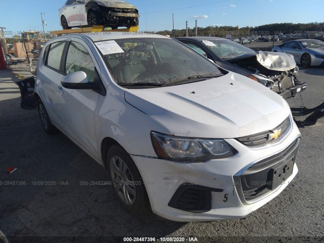 CHEVROLET SONIC 2017 1g1jg6sg8h4146365