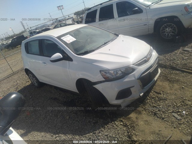 CHEVROLET SONIC 2017 1g1jg6sg9h4170450