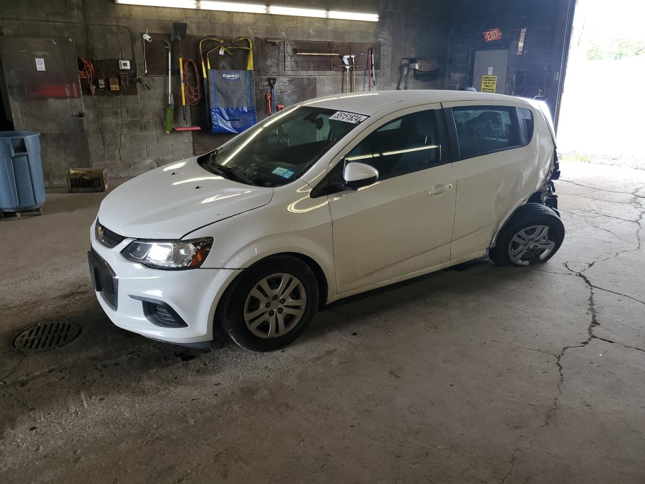 CHEVROLET SONIC 2017 1g1jg6sgxh4144388