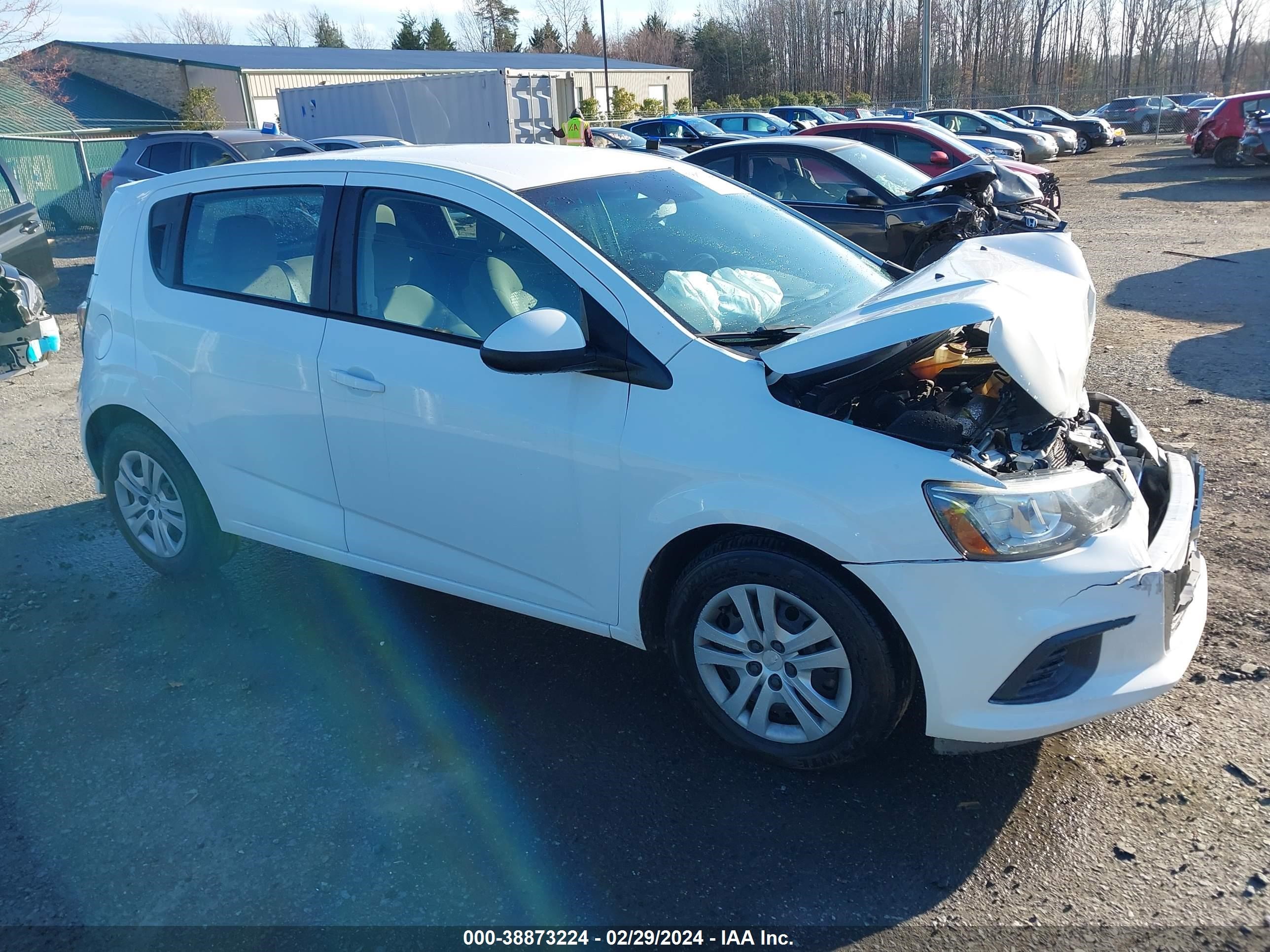 CHEVROLET SONIC 2018 1g1jg6sh0j4108689