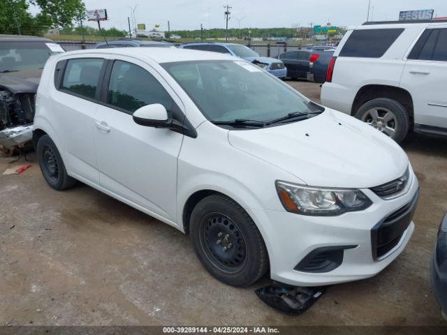 CHEVROLET SONIC 2017 1g1jg6sh2h4144863