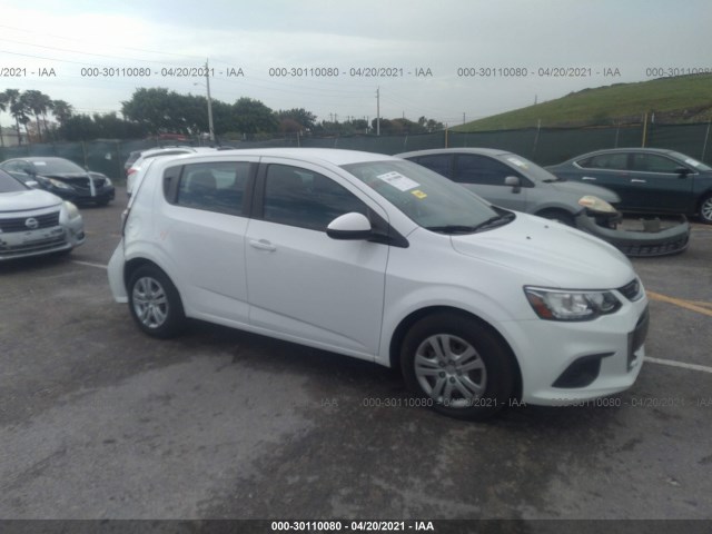 CHEVROLET SONIC 2017 1g1jg6sh2h4169844