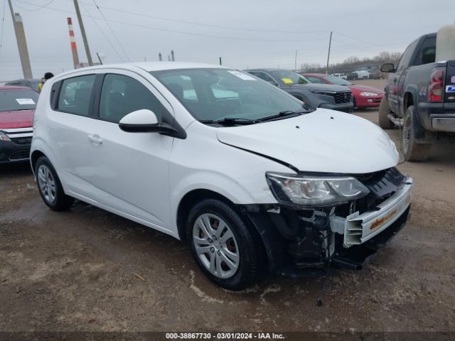 CHEVROLET SONIC 2017 1g1jg6sh2h4171688