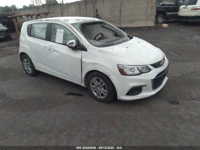 CHEVROLET SONIC 2018 1g1jg6sh2j4112307