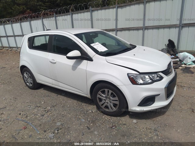 CHEVROLET SONIC 2017 1g1jg6sh3h4158478