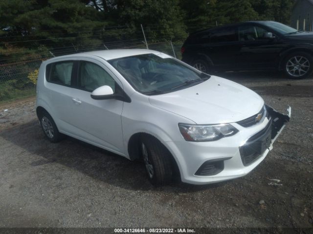 CHEVROLET SONIC 2017 1g1jg6sh4h4160501