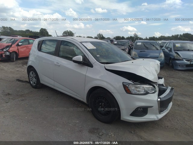 CHEVROLET SONIC 2017 1g1jg6sh4h4168498