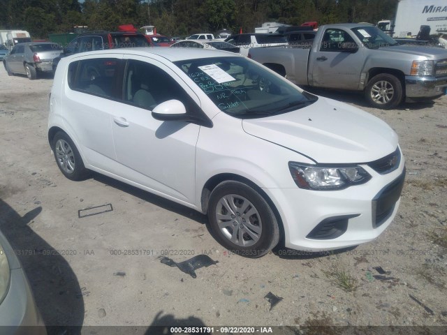 CHEVROLET SONIC 2017 1g1jg6sh4h4173362