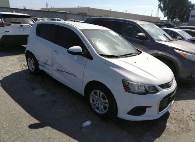 CHEVROLET SONIC 2017 1g1jg6sh5h4164511