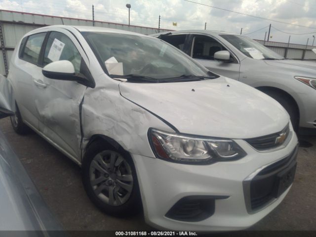 CHEVROLET SONIC 2017 1g1jg6sh5h4172866