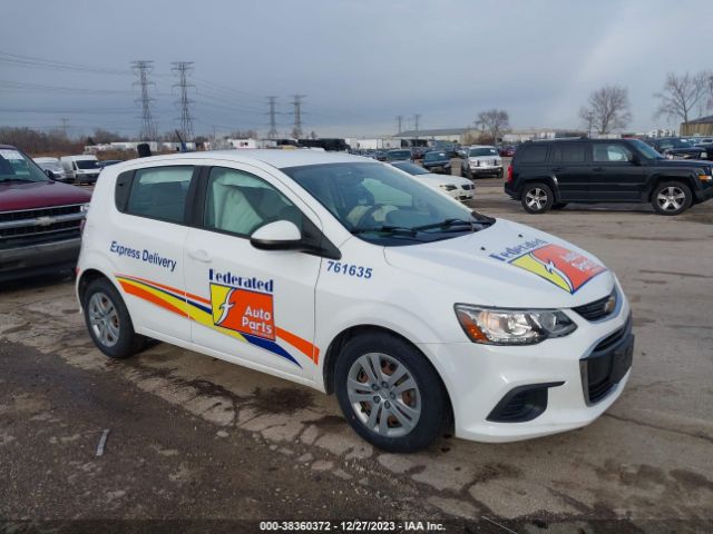 CHEVROLET SONIC 2018 1g1jg6sh5j4106999