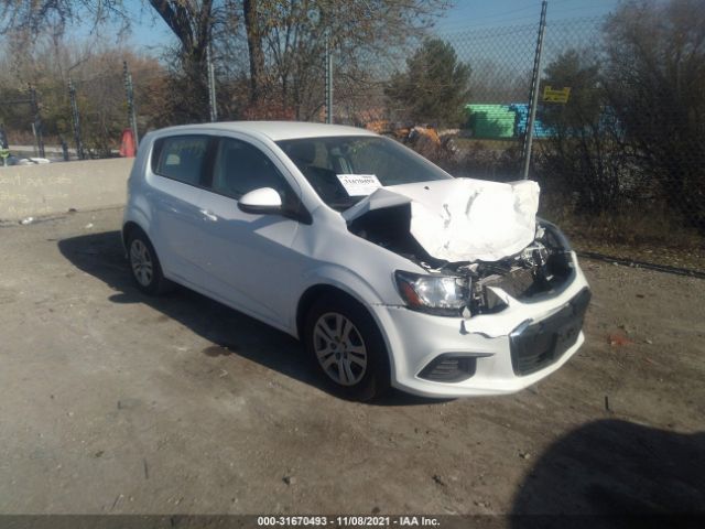 CHEVROLET SONIC 2017 1g1jg6sh6h4159124