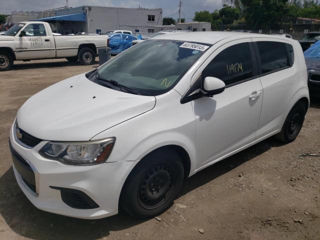 CHEVROLET SONIC 2018 1g1jg6sh6j4106770