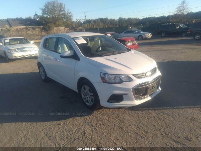 CHEVROLET SONIC 2017 1g1jg6sh7h4155387