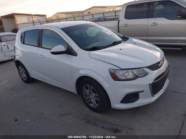 CHEVROLET SONIC 2017 1g1jg6sh8h4149422