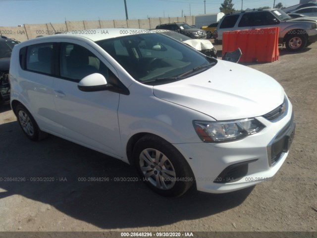 CHEVROLET SONIC 2017 1g1jg6sh8h4164549