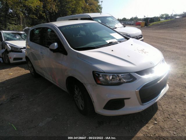 CHEVROLET SONIC 2017 1g1jg6sh8h4168777