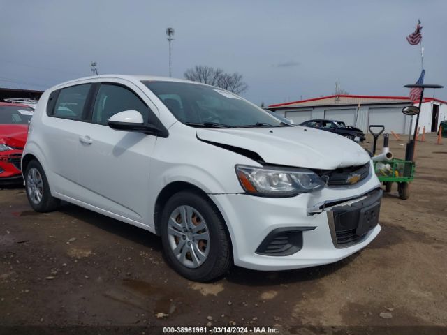 CHEVROLET SONIC 2017 1g1jg6sh9h4153432